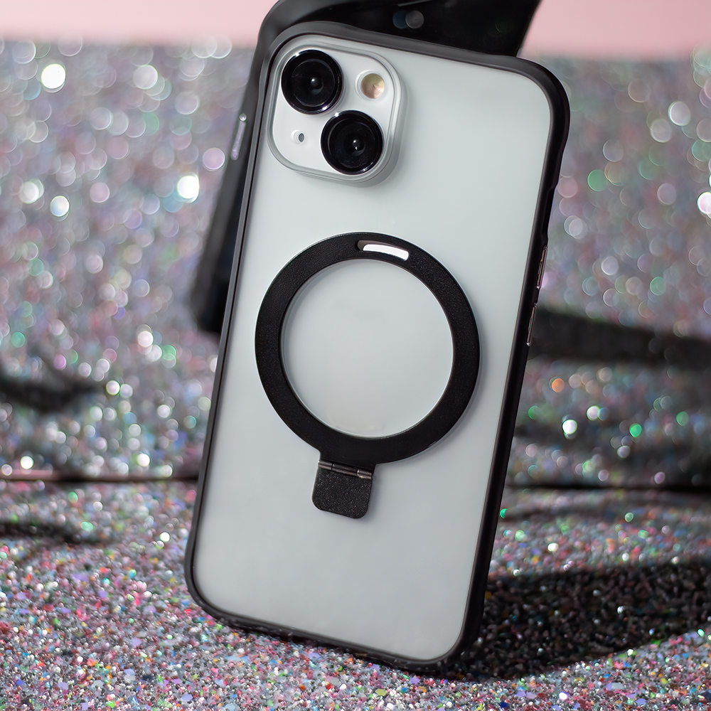 Husa Max Ring Iphone 15 Pro - Negru Soft - 4 | YEO